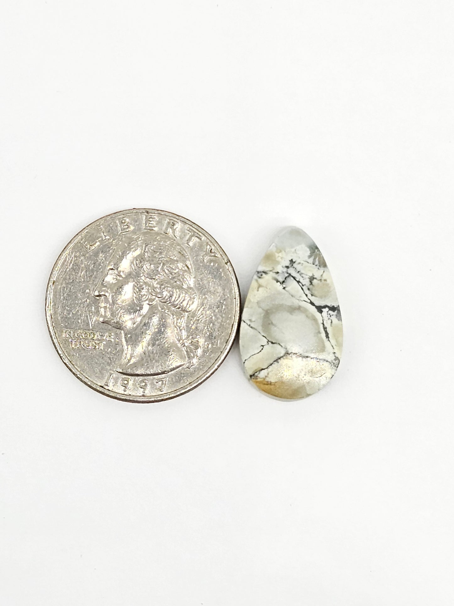 Dark Moon Variscite Cabochon
