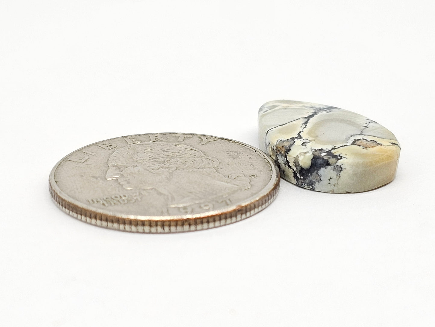 Dark Moon Variscite Cabochon