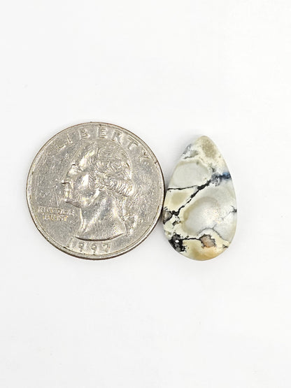 Dark Moon Variscite Cabochon