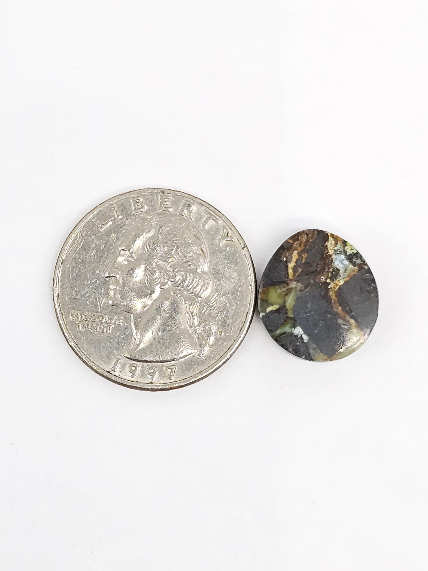 Dark Moon Variscite Cabochon