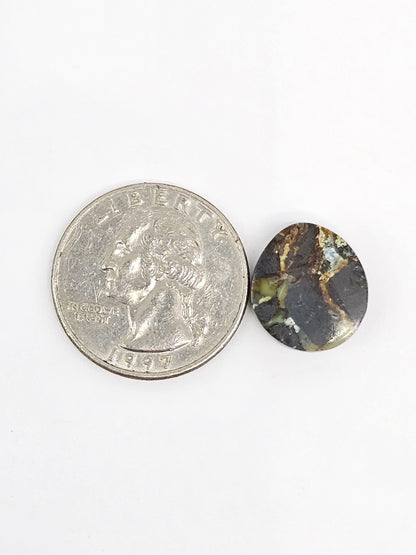 Dark Moon Variscite Cabochon