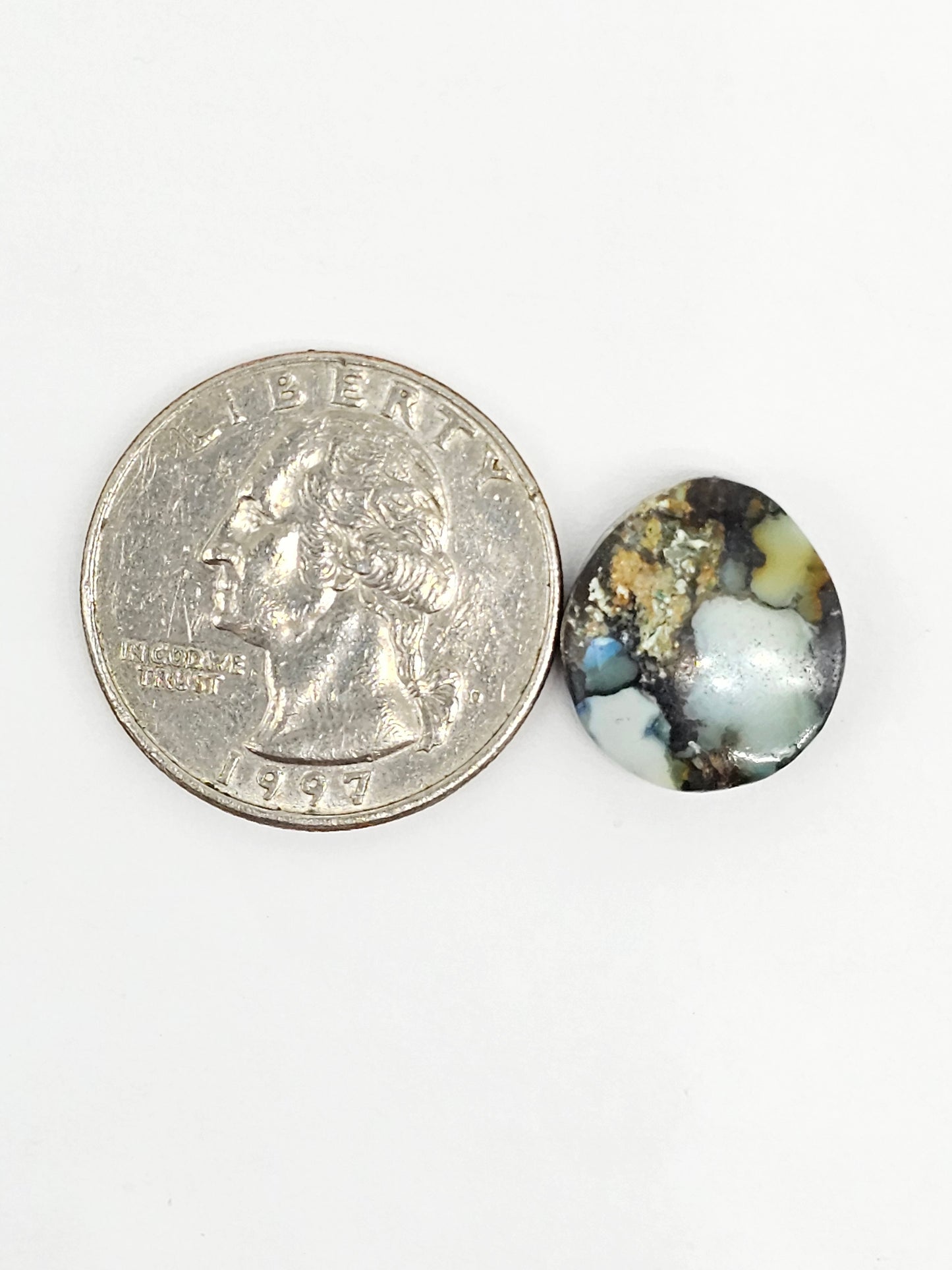 Dark Moon Variscite Cabochon