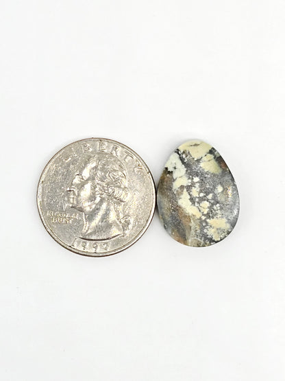 Dark Moon Variscite Cabochon