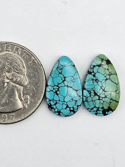 Cloud mountain Turquoise pair