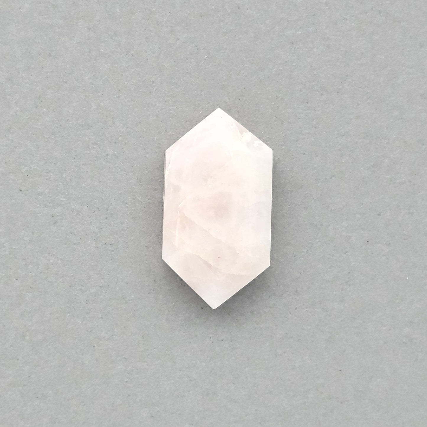 Rose Quartz Geometric Cabochon