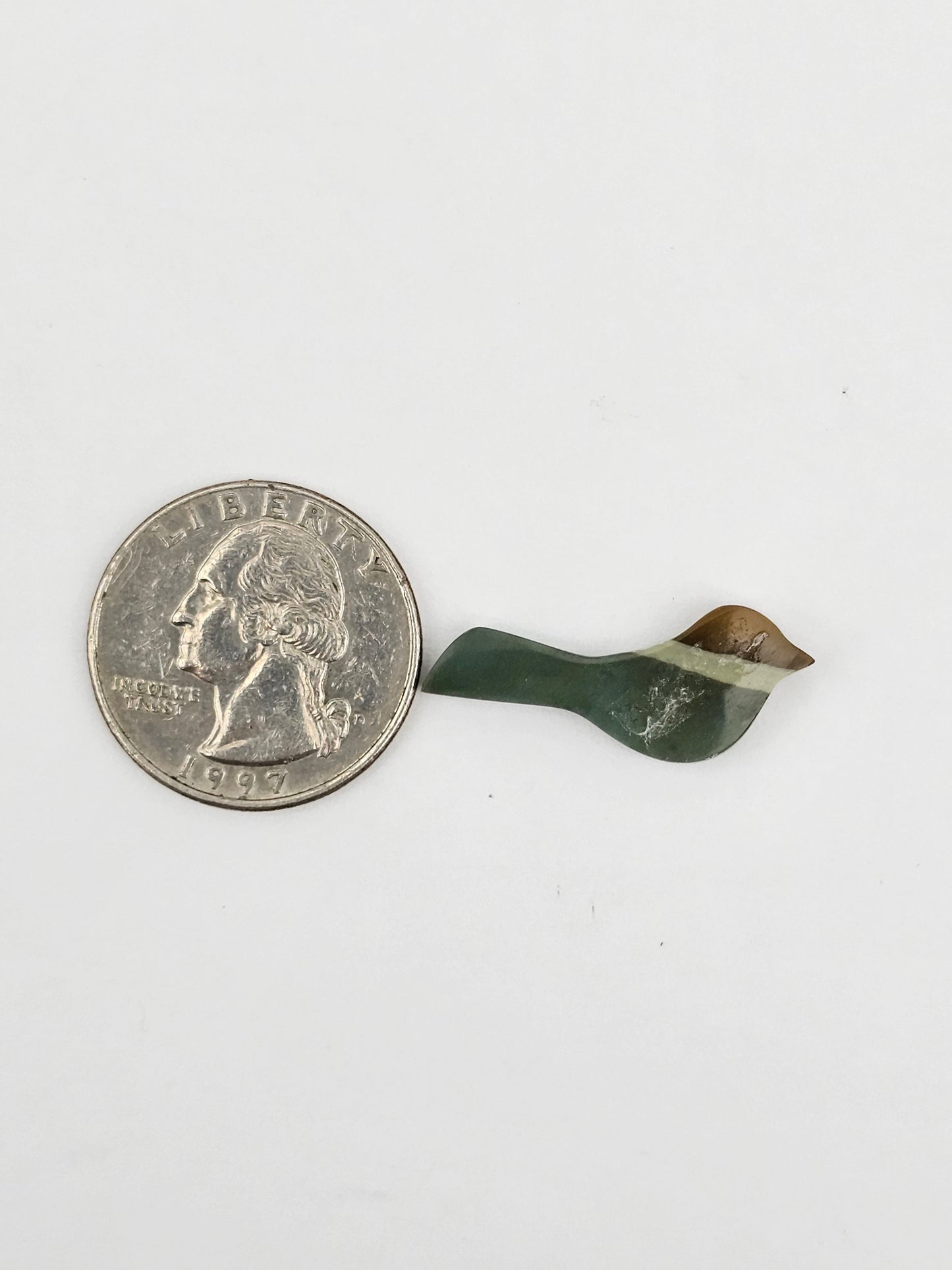 Landscape jasper bird cabochon