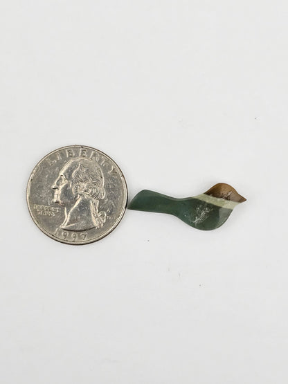 Landscape jasper bird cabochon