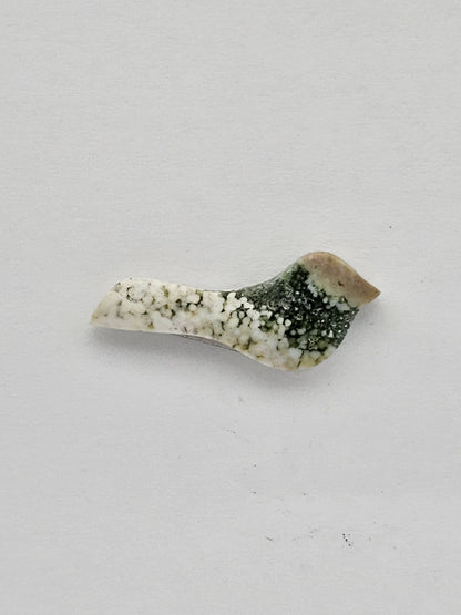 River jasper bird cabochon