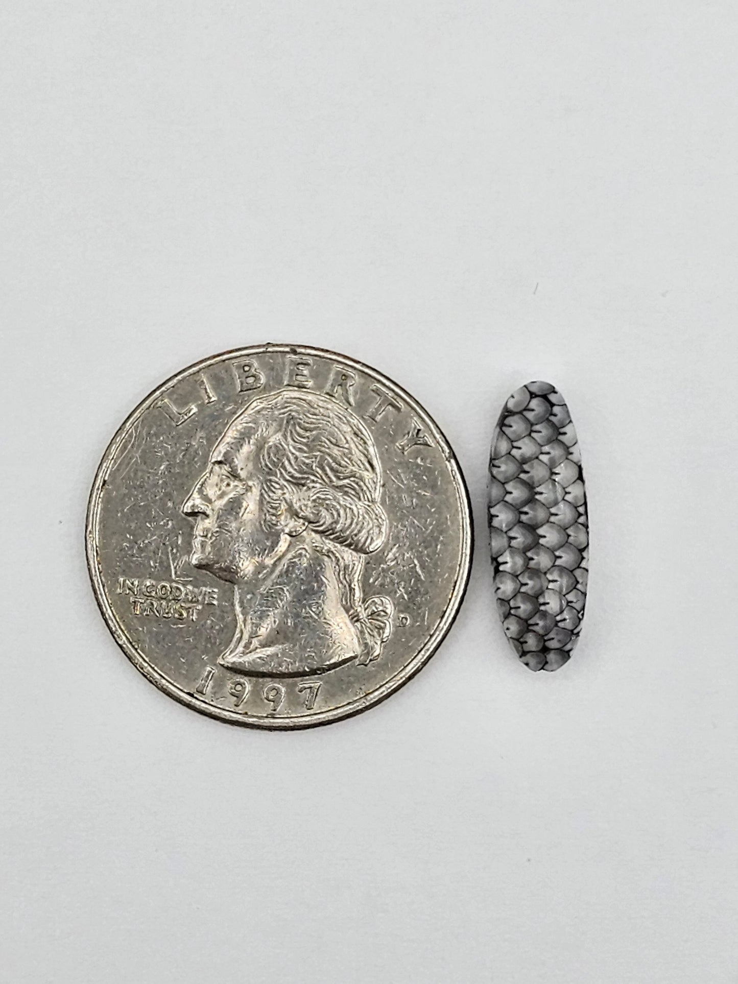 Snake skin agate cabochon