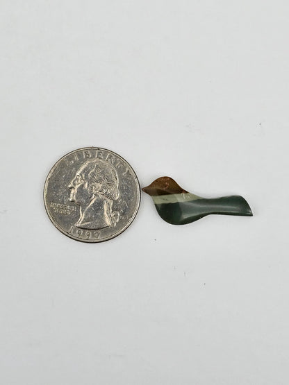 Landscape jasper bird cabochon