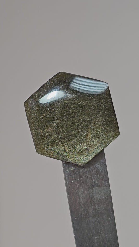 Obsidian Cabochon | Natural Mexican Obsidian for Silversmiths