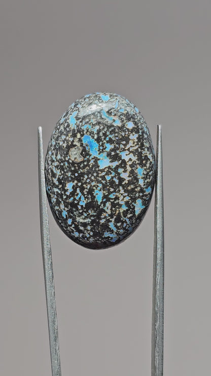 Rare Mexican Leopard Opal Cabochon