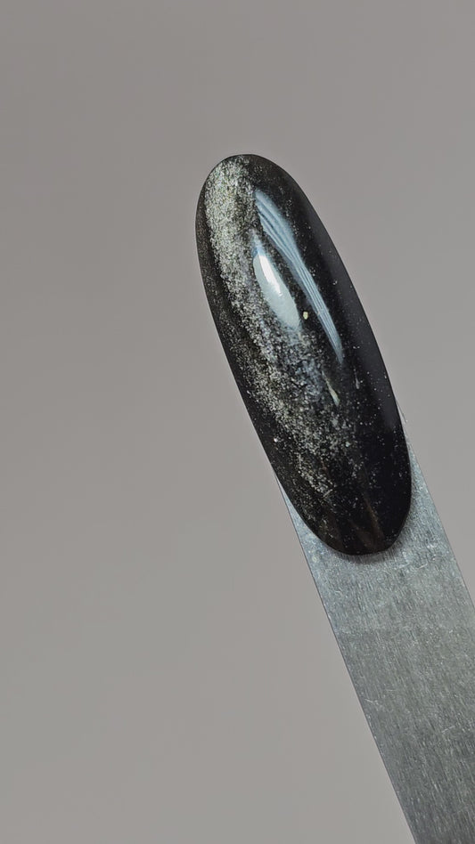 Obsidian Cabochon | Natural Mexican Obsidian for Silversmiths
