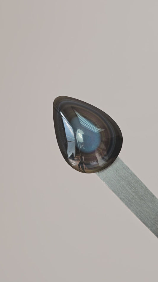 Rainbow obsidian Cabochon | Natural Mexican Obsidian for Silversmiths