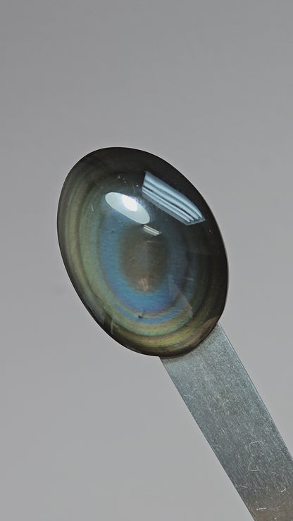 Rainbow obsidian Cabochon | Natural Mexican Obsidian for Silversmiths