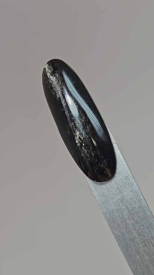 Obsidian Cabochon | Natural Mexican Obsidian for Silversmiths