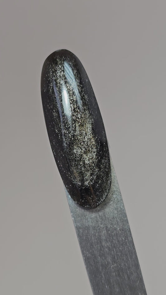 Obsidian Cabochon | Natural Mexican Obsidian for Silversmiths