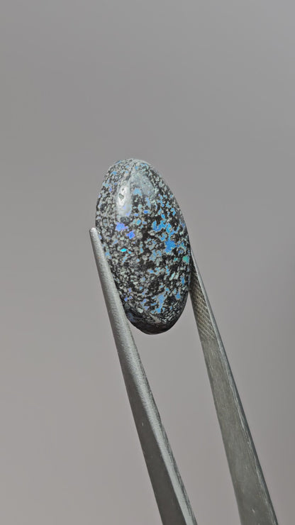 Rare Mexican Leopard Opal Cabochon