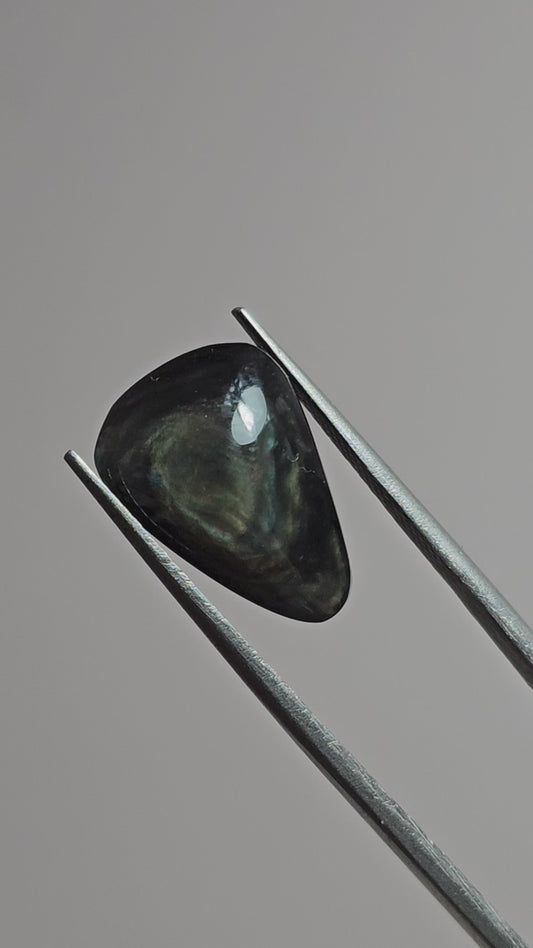 Rainbow obsidian Cabochon | Natural Mexican Obsidian for Silversmiths