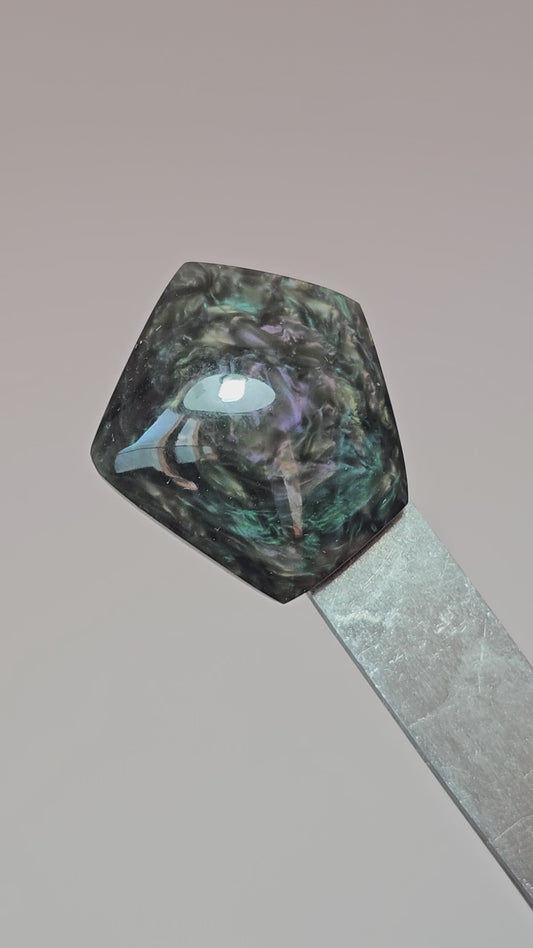 Velvet obsidian Cabochon | Natural Mexican Obsidian for Silversmiths