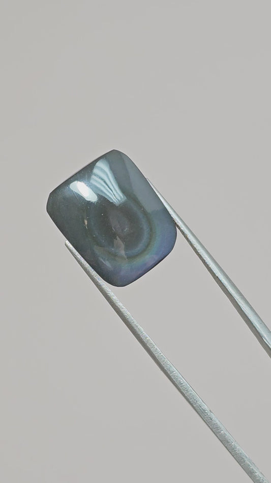 Rainbow obsidian Cabochon | Natural Mexican Obsidian for Silversmiths