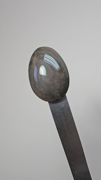 Velvet obsidian Cabochon | Natural Mexican Obsidian for Silversmiths