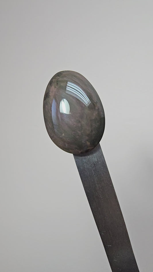 Velvet obsidian Cabochon | Natural Mexican Obsidian for Silversmiths