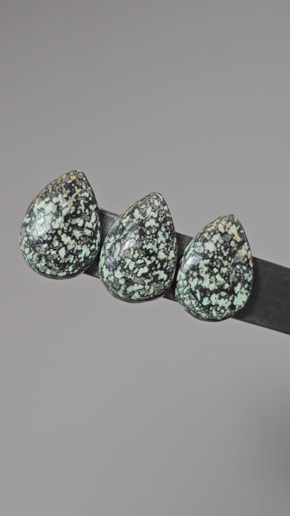 Rare Mexican Leopard Opal Cabochon Lot