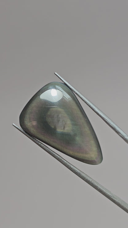 Rainbow obsidian Cabochon | Natural Mexican Obsidian for Silversmiths