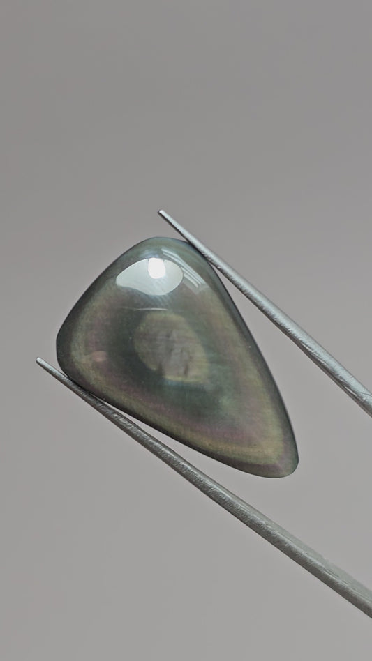 Rainbow obsidian Cabochon | Natural Mexican Obsidian for Silversmiths