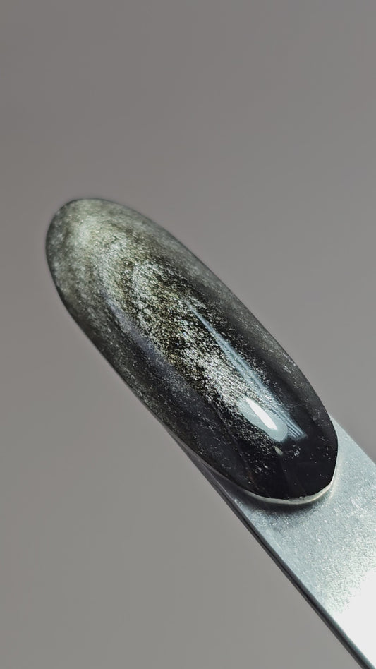 Obsidian Cabochon | Natural Mexican Obsidian for Silversmiths