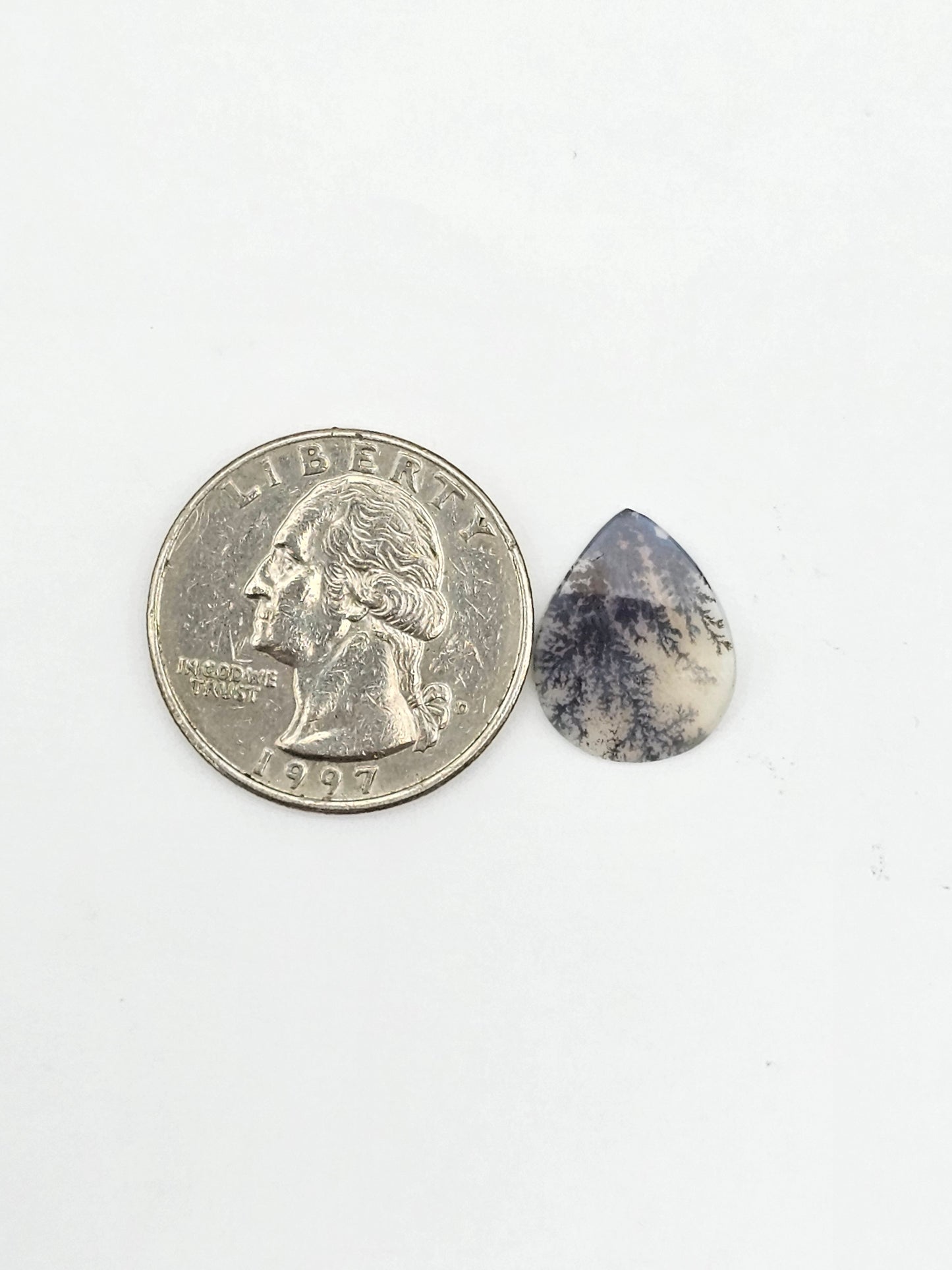Dentrite agate cabochon large