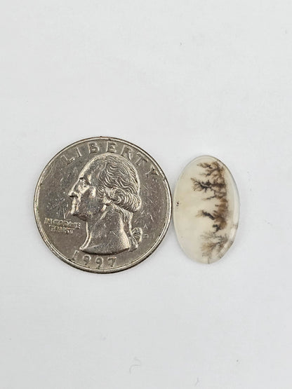 Dentrite agate cabochon large