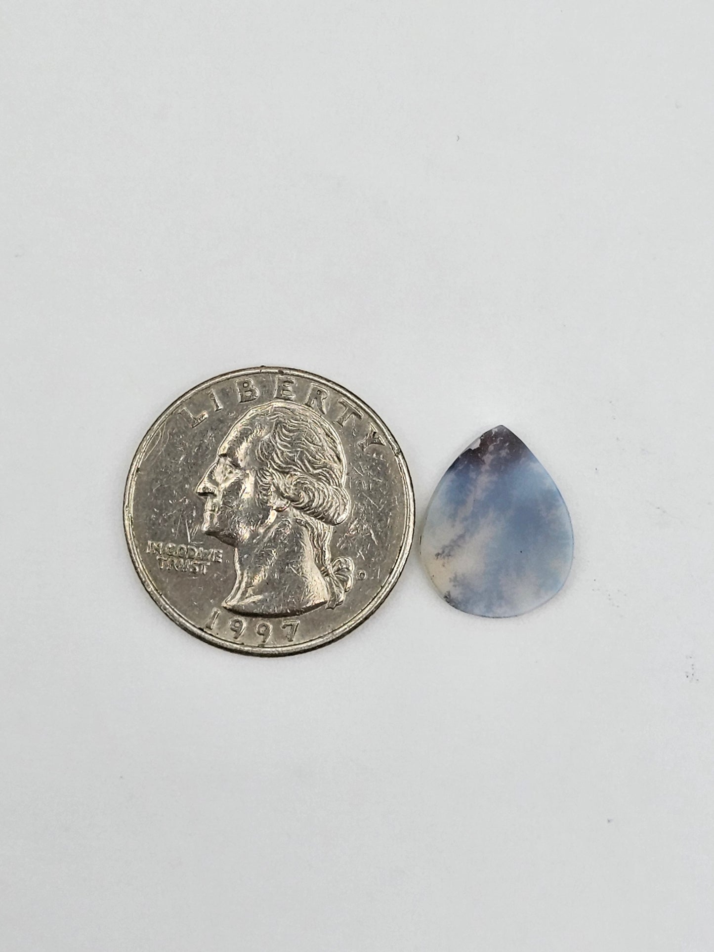 Dentrite agate cabochon large