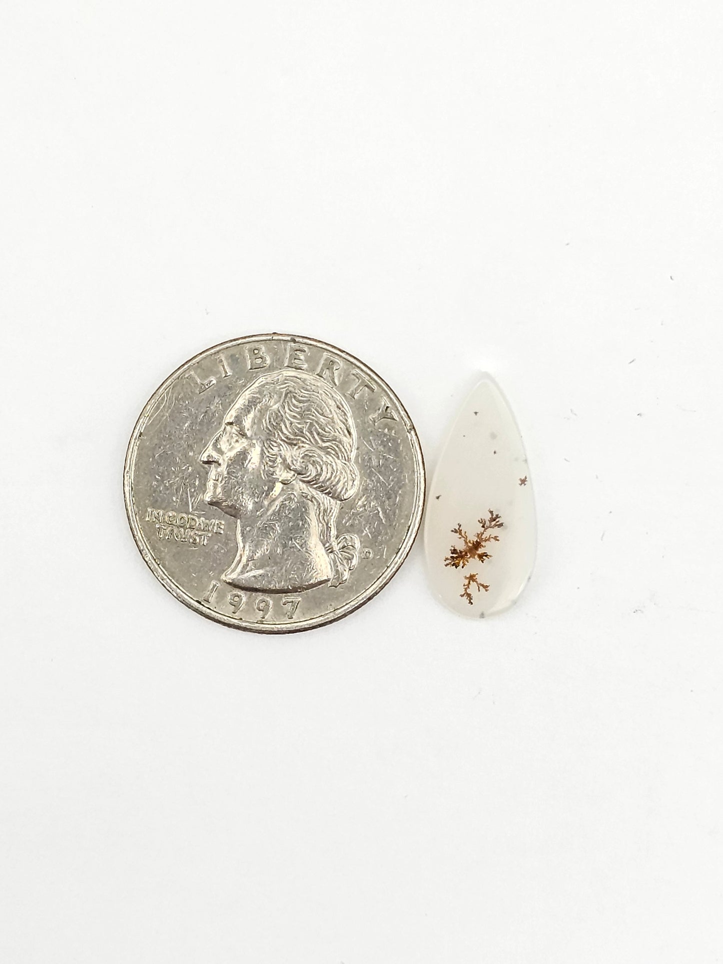 Dentrite agate cabochon large