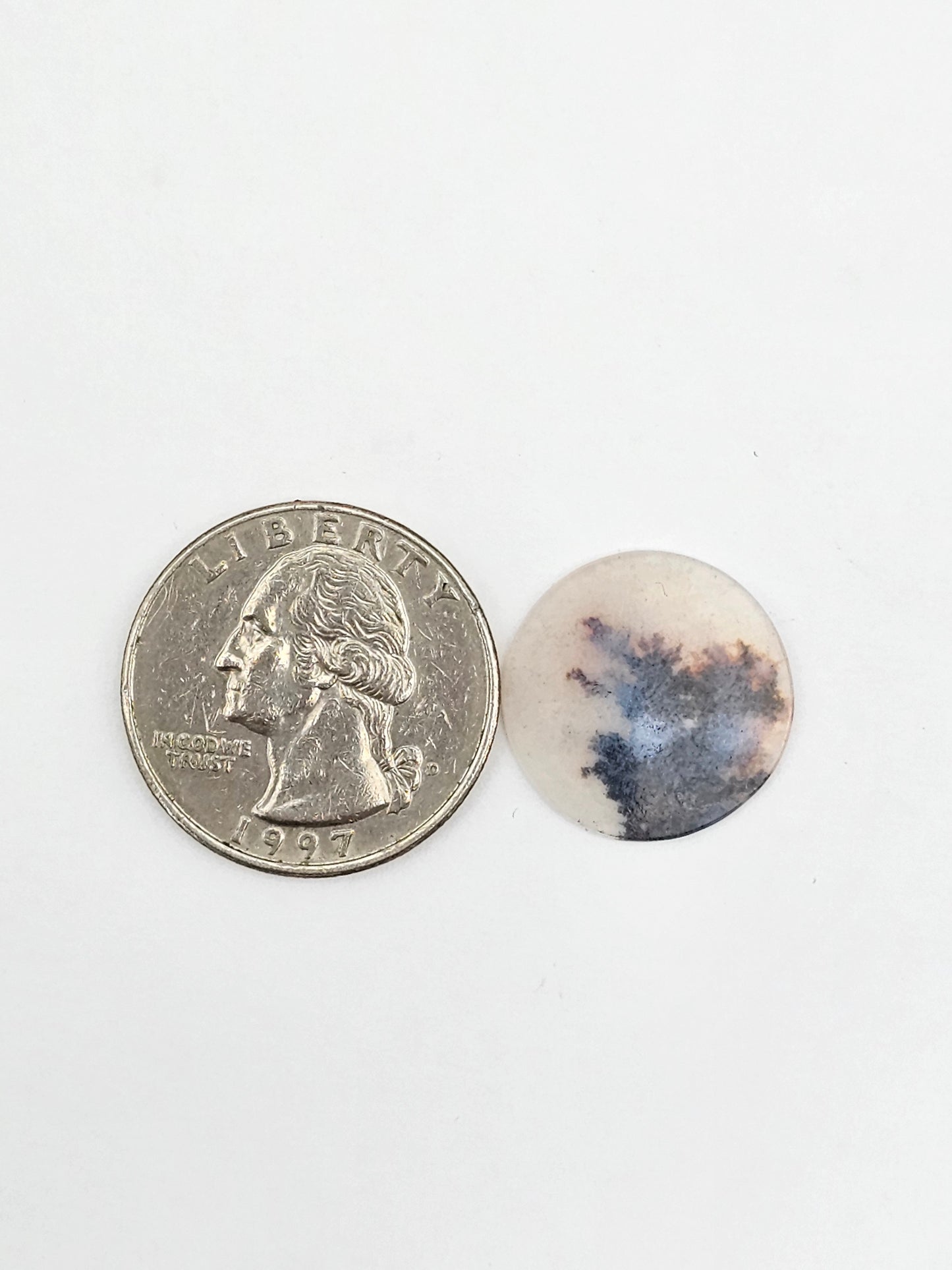 Dentrite agate cabochon large