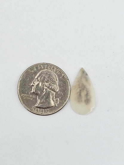 Dentrite agate cabochon large