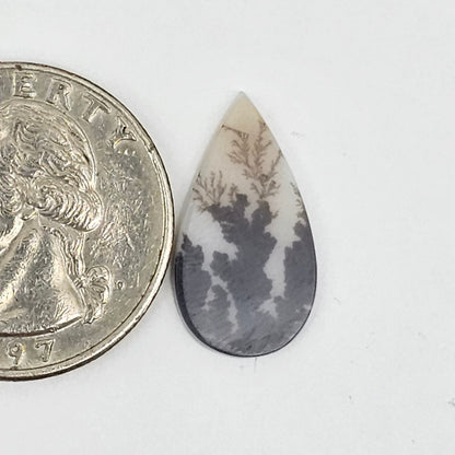 Dentrite agate cabochon large