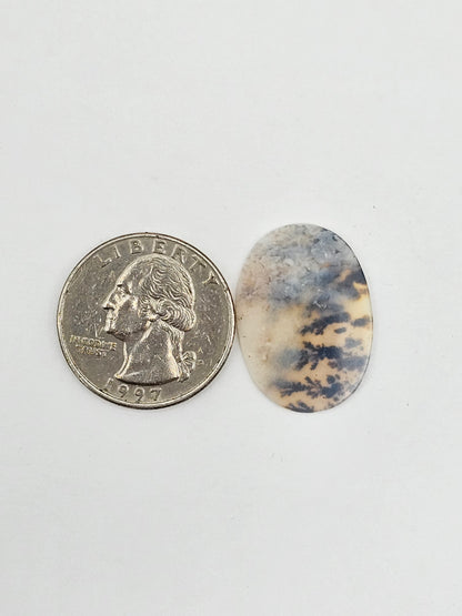 Dentrite agate cabochon large