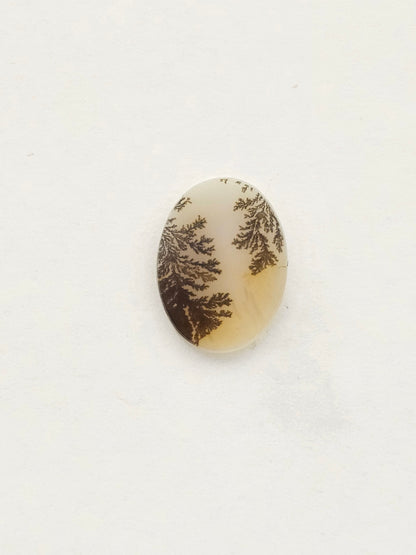 Dentrite agate cabochon large