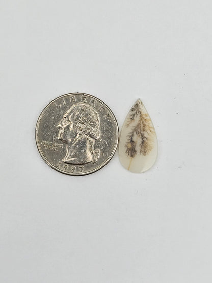 Dentrite agate cabochon large