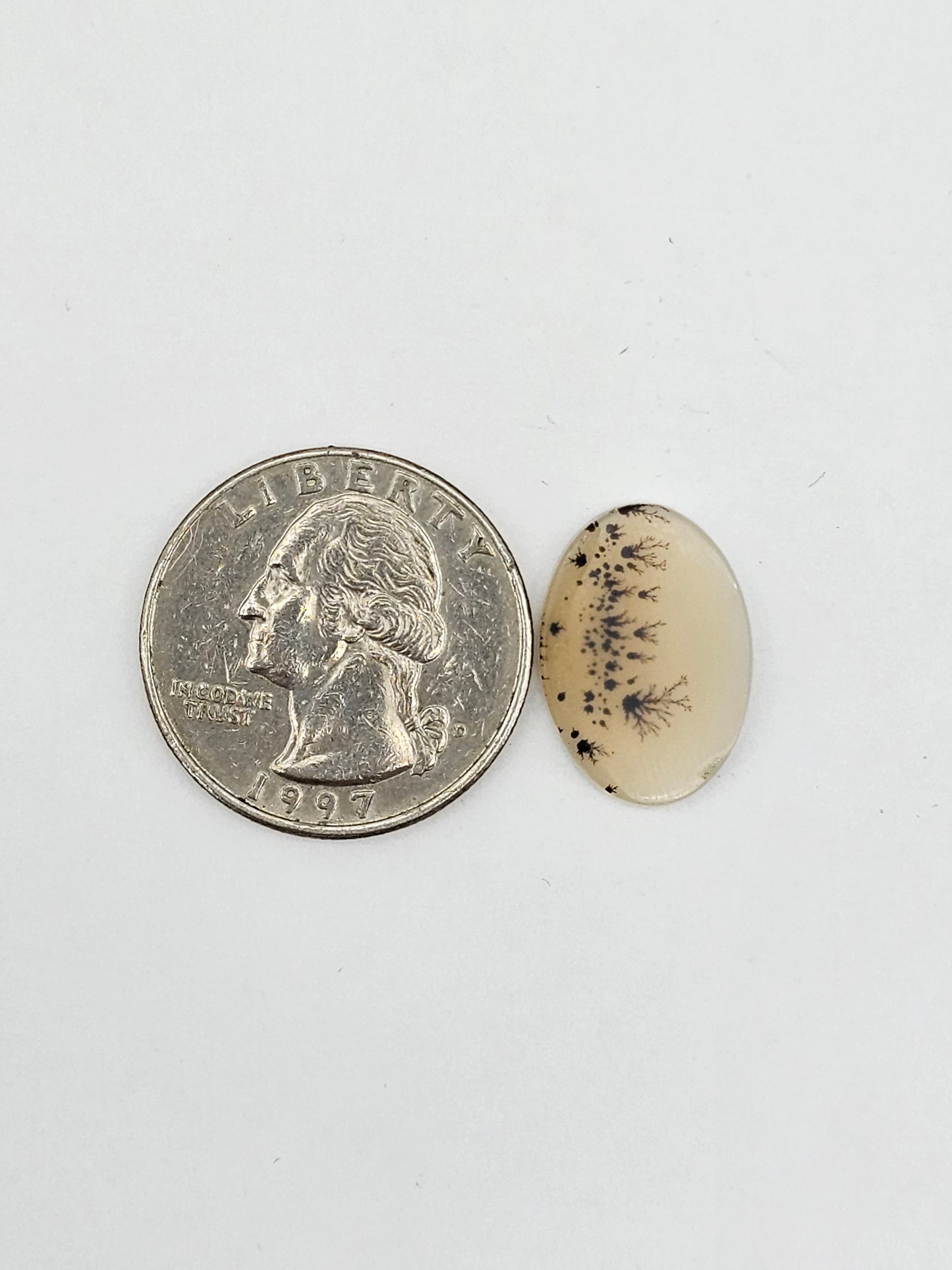 Dentrite agate cabochon large