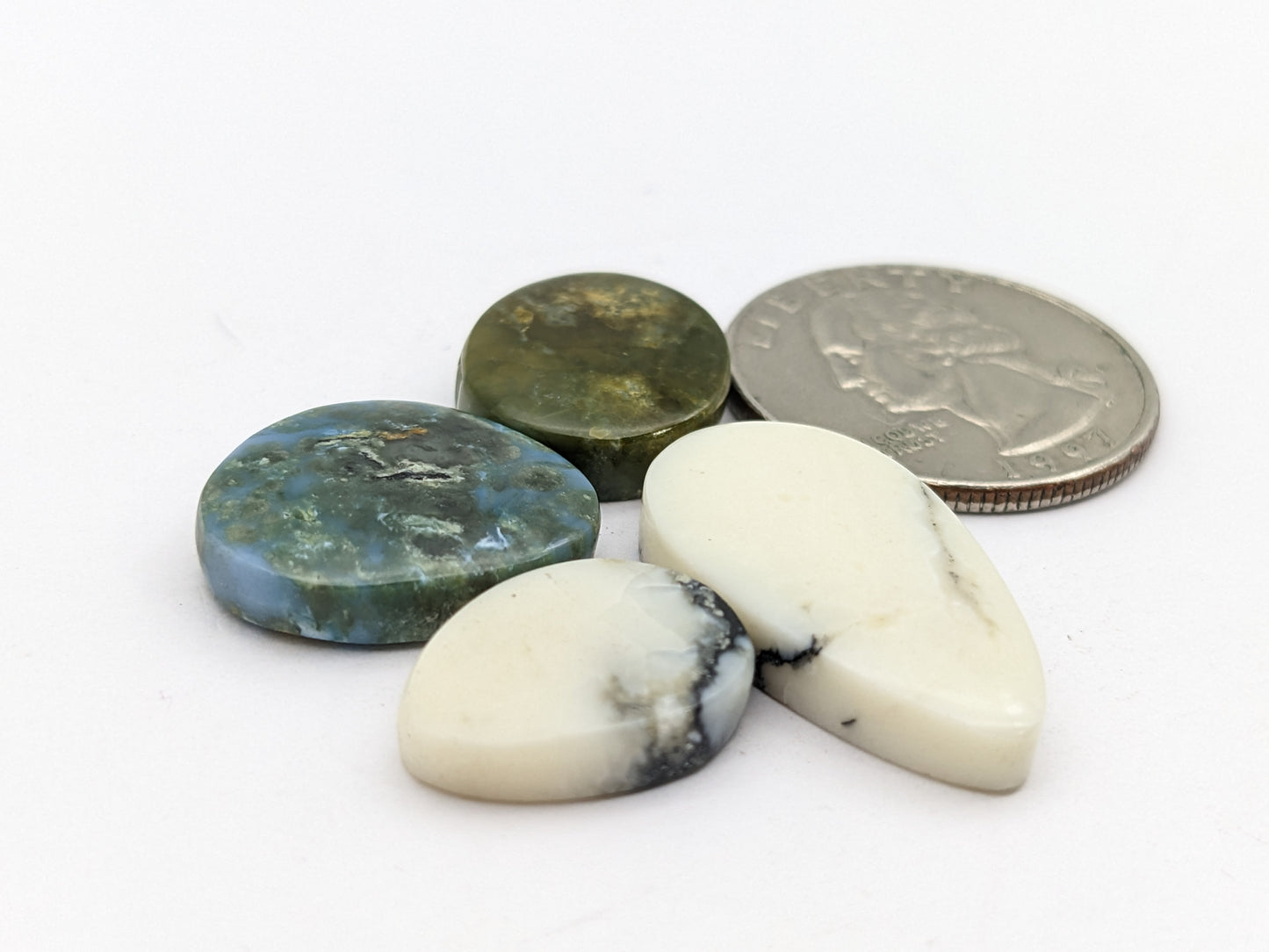 Dark moon variscite