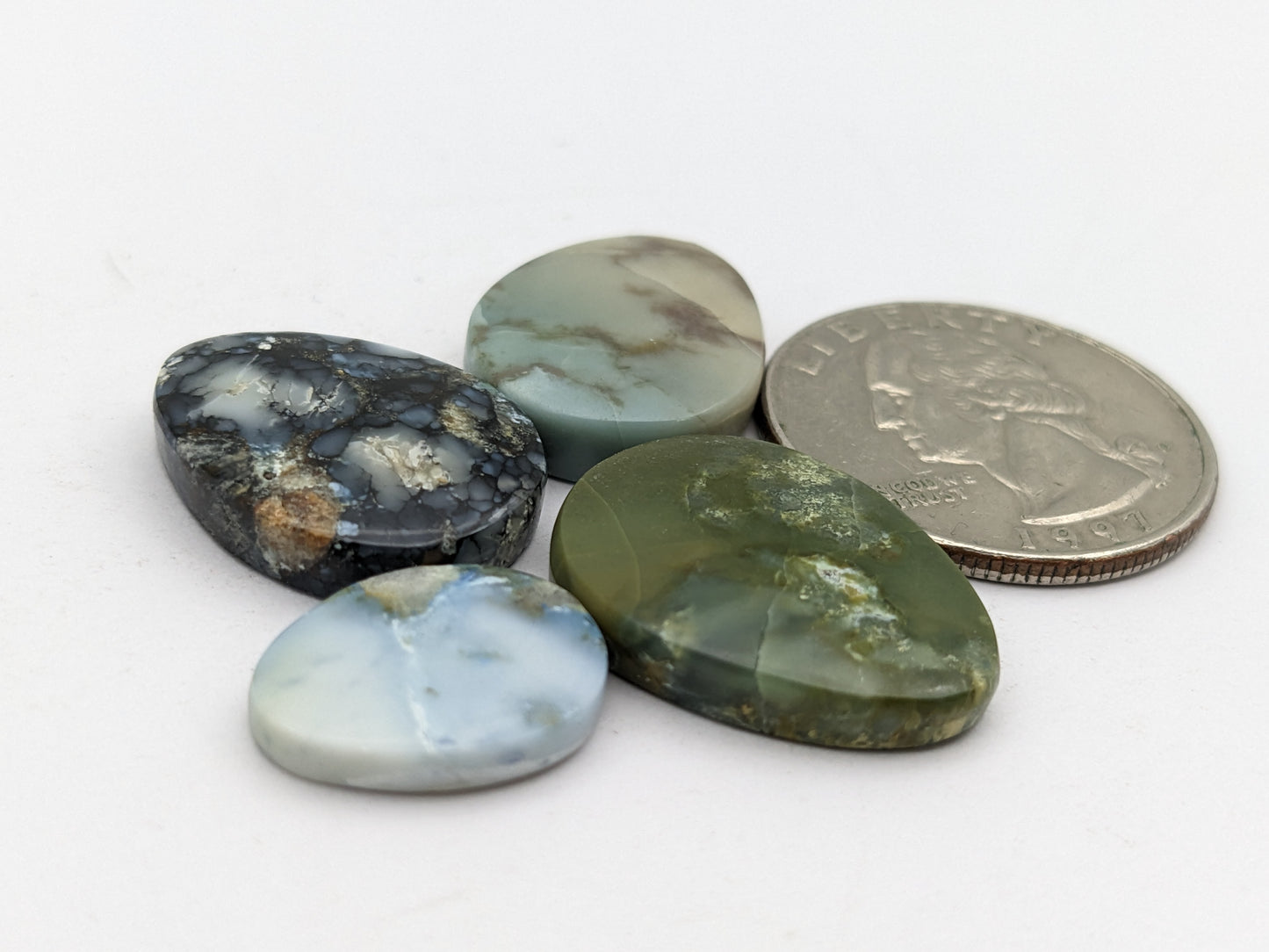 Dark moon variscite